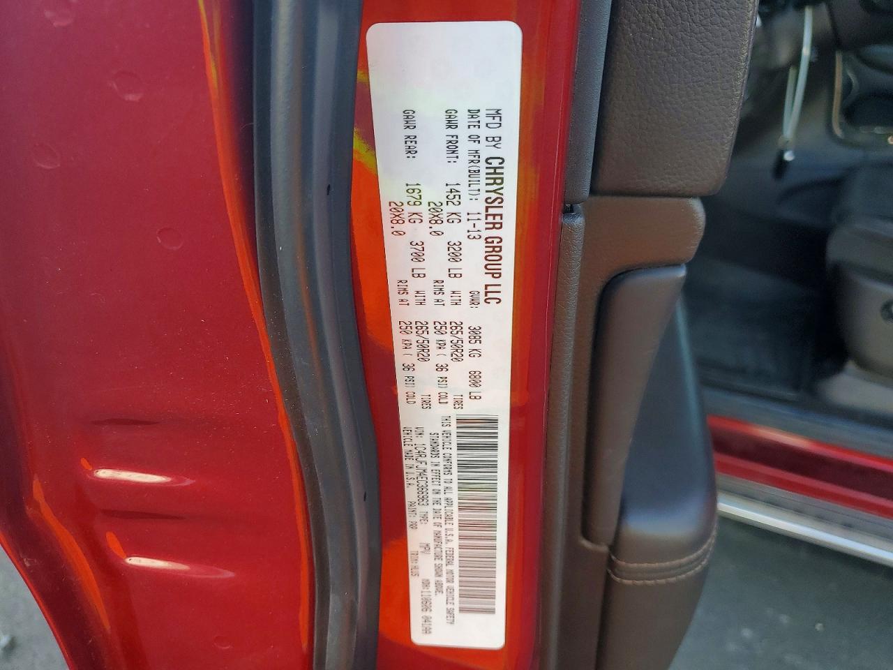 2014 Jeep Grand Cherokee Summit Burgundy vin: 1C4RJFJM4EC366963