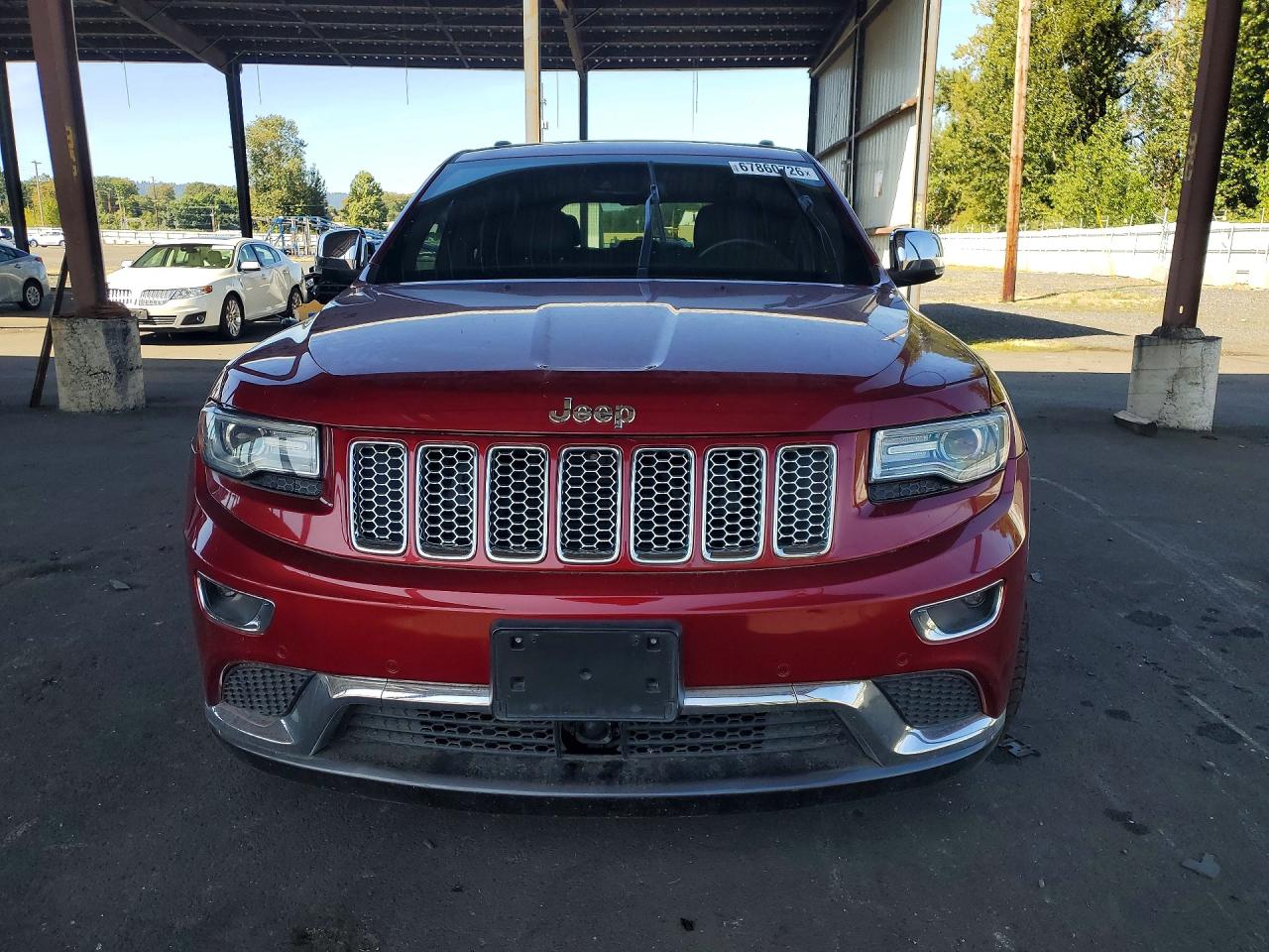 2014 Jeep Grand Cherokee Summit Burgundy vin: 1C4RJFJM4EC366963