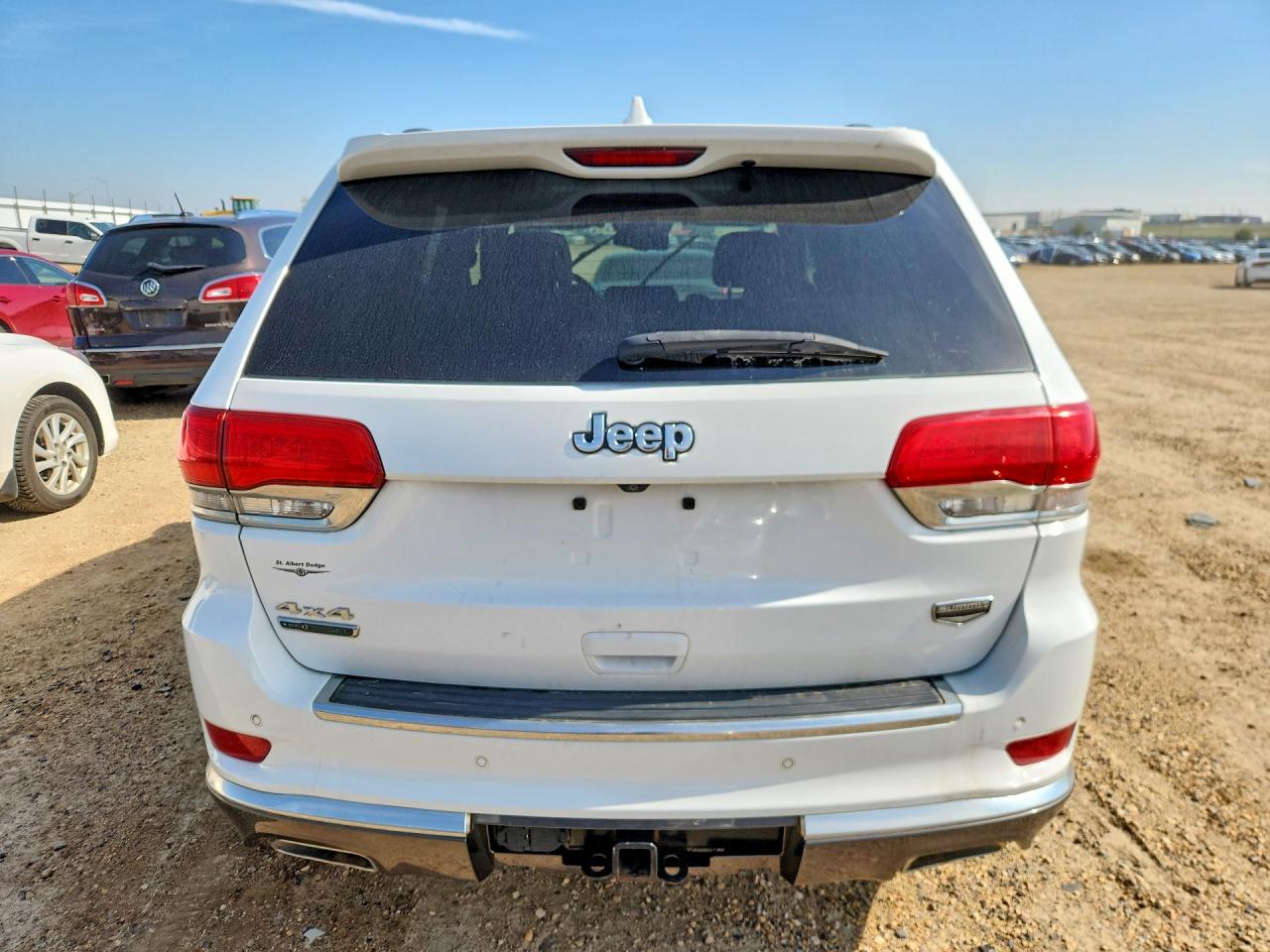 2014 Jeep Grand Cherokee Summit White vin: 1C4RJFJM7EC394594