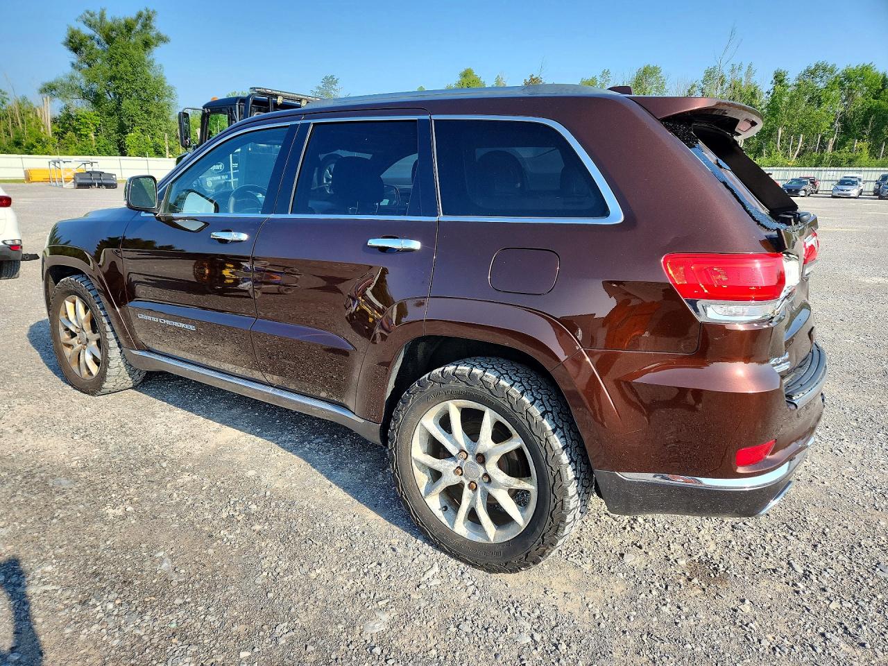 2014 Jeep Grand Cherokee Summit Brown vin: 1C4RJFJM8EC308239