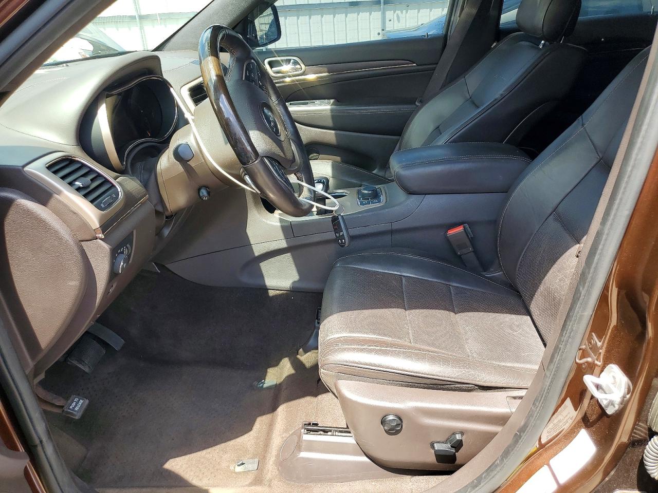 2014 Jeep Grand Cherokee Summit Brown vin: 1C4RJFJM8EC376296