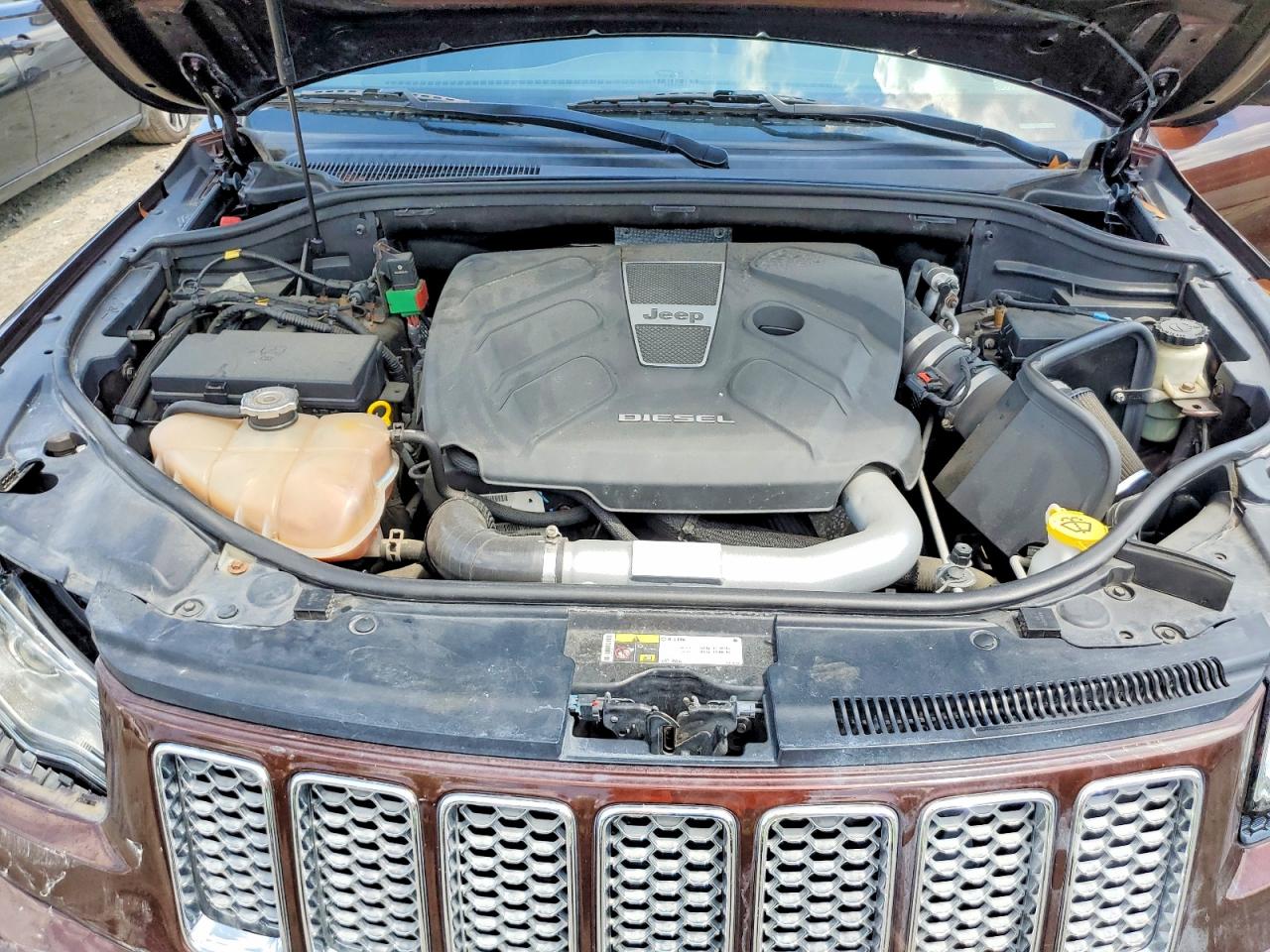 2014 Jeep Grand Cherokee Summit Brown vin: 1C4RJFJM8EC376296