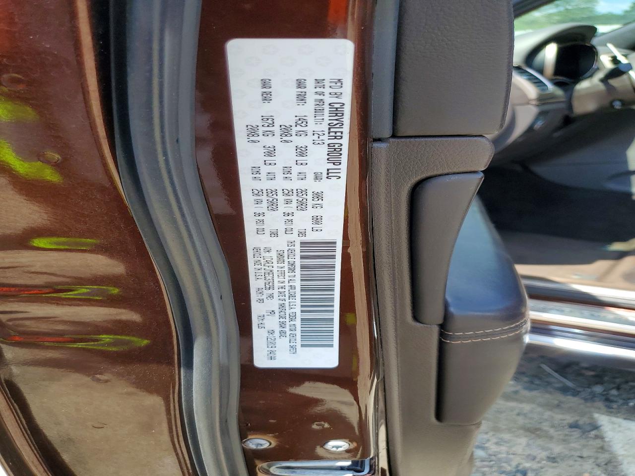 2014 Jeep Grand Cherokee Summit Brown vin: 1C4RJFJM8EC376296