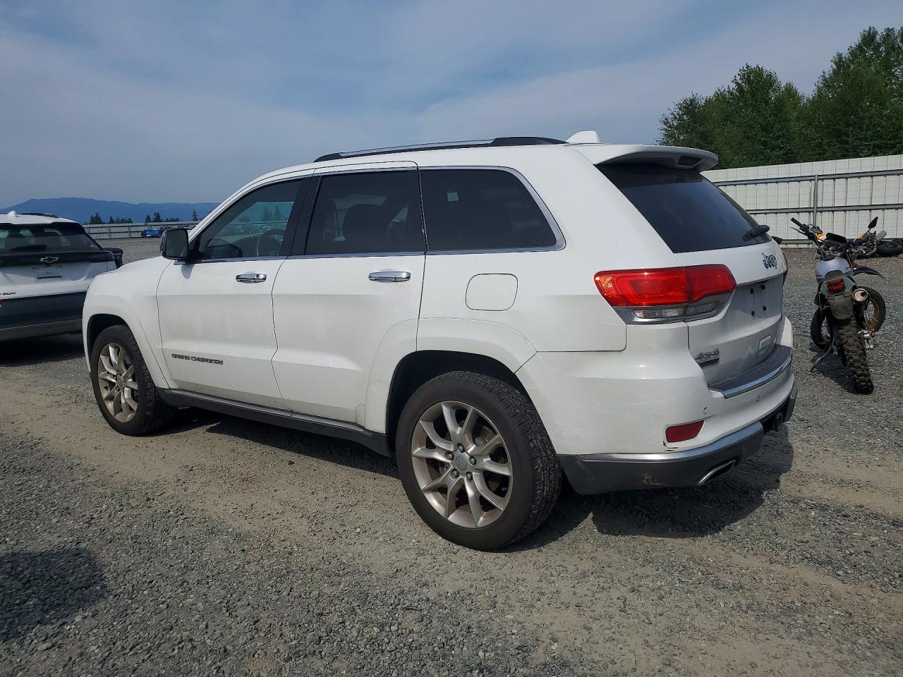 2014 Jeep Grand Cherokee Summit Белый vin: 1C4RJFJM9EC300036