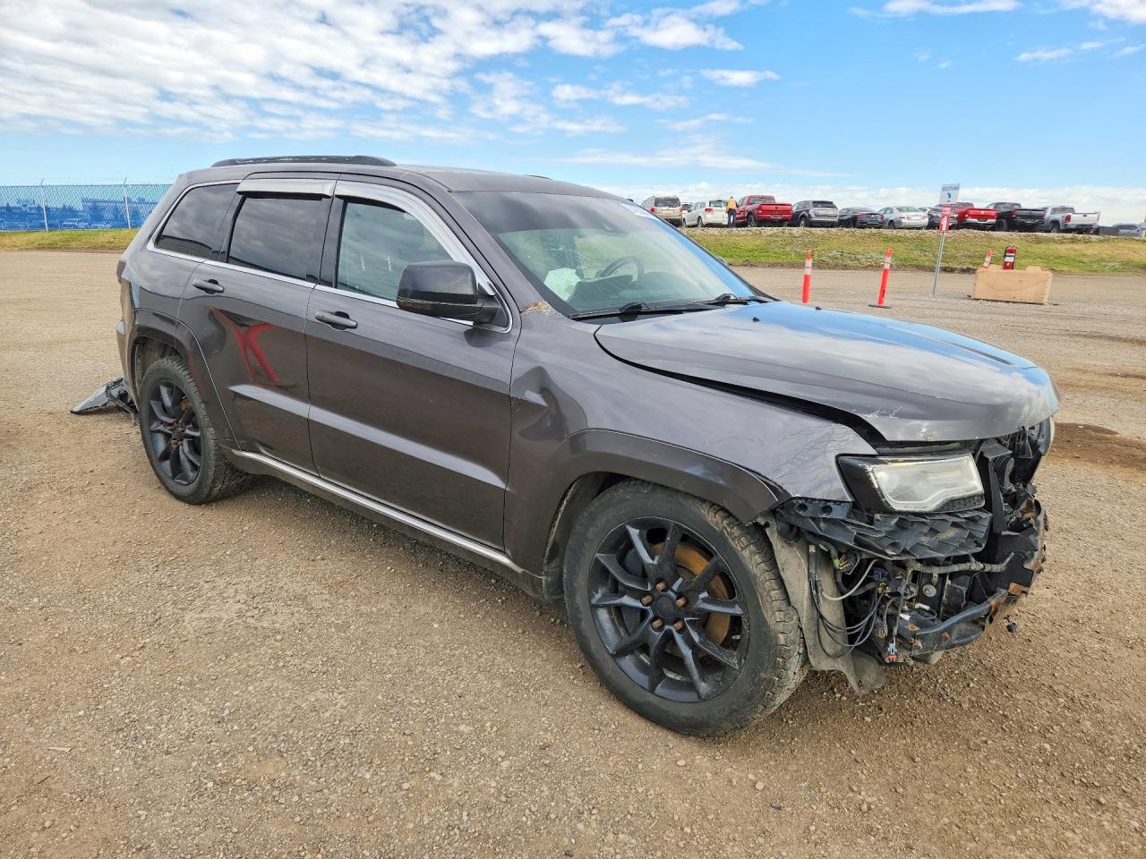 2014 Jeep Grand Cherokee Summit Gray vin: 1C4RJFJM9EC402324