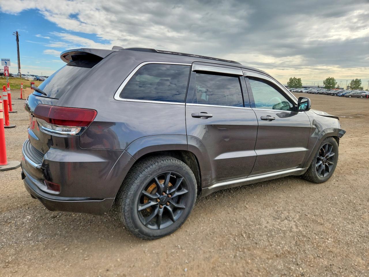 2014 Jeep Grand Cherokee Summit Gray vin: 1C4RJFJM9EC402324