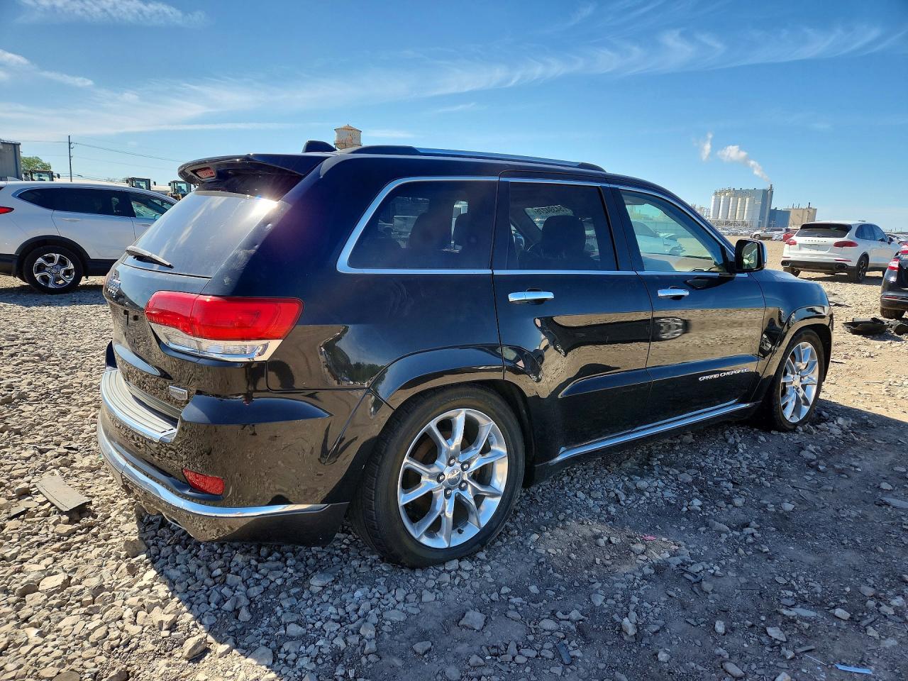 2015 Jeep Grand Cherokee Summit Black vin: 1C4RJFJMXFC712564