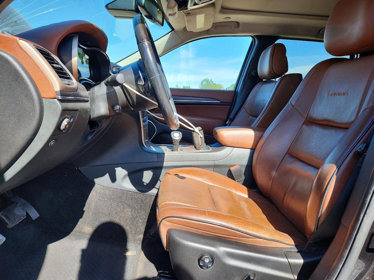 2015 Jeep Grand Cherokee Summit Black vin: 1C4RJFJMXFC712564