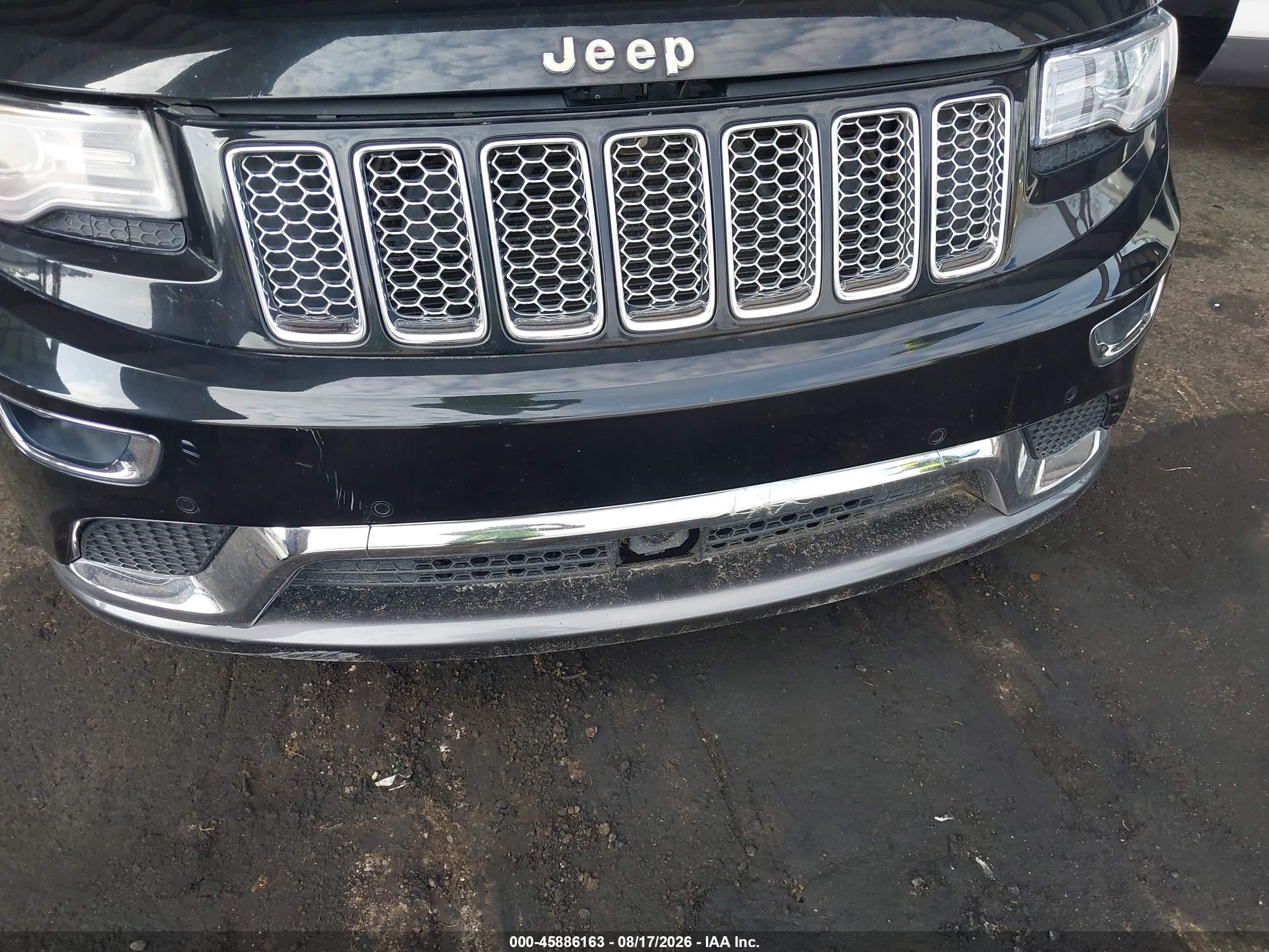 2014 Jeep Grand Cherokee Summit Black vin: 1C4RJFJT0EC106390