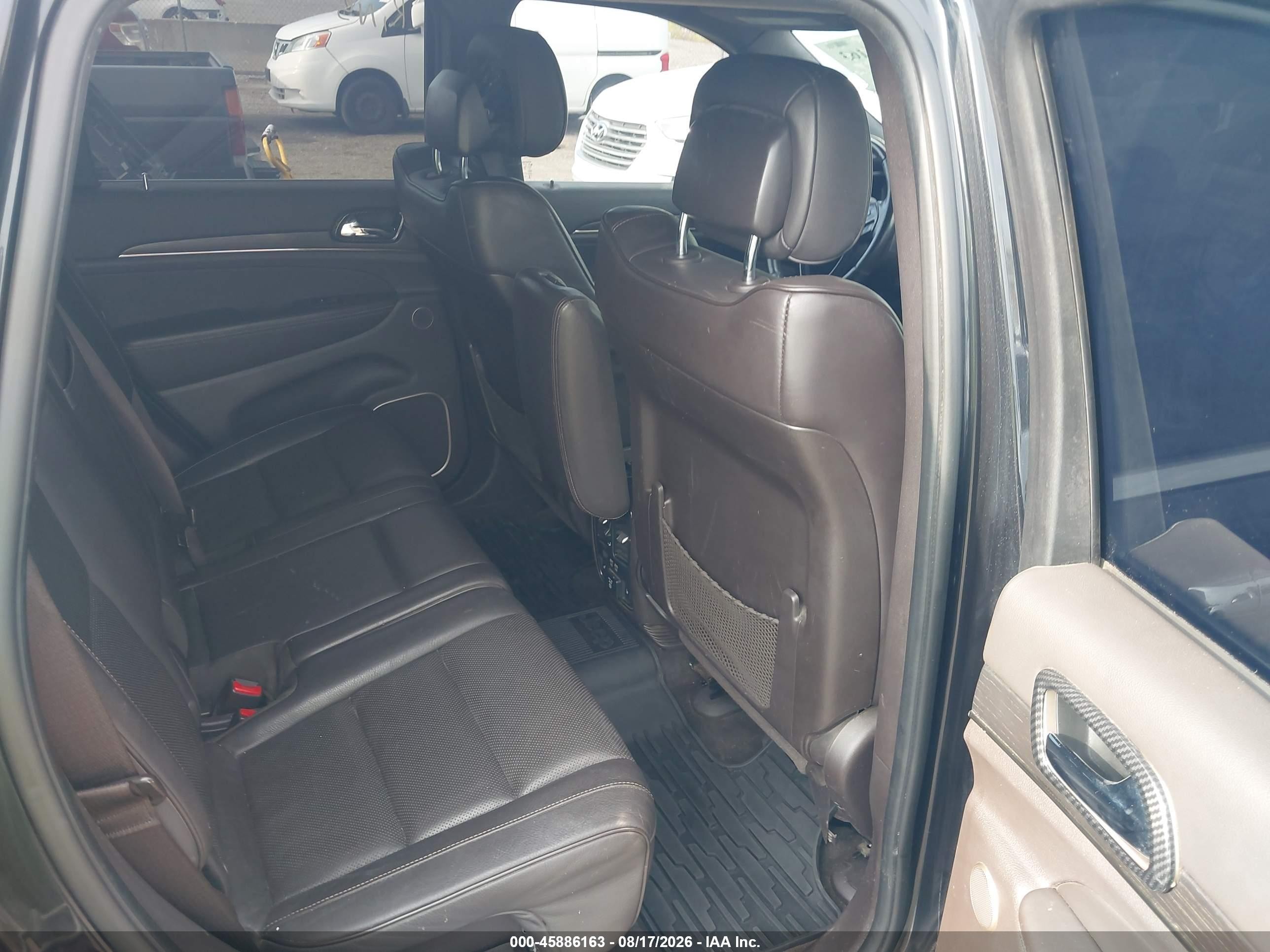 2014 Jeep Grand Cherokee Summit Black vin: 1C4RJFJT0EC106390