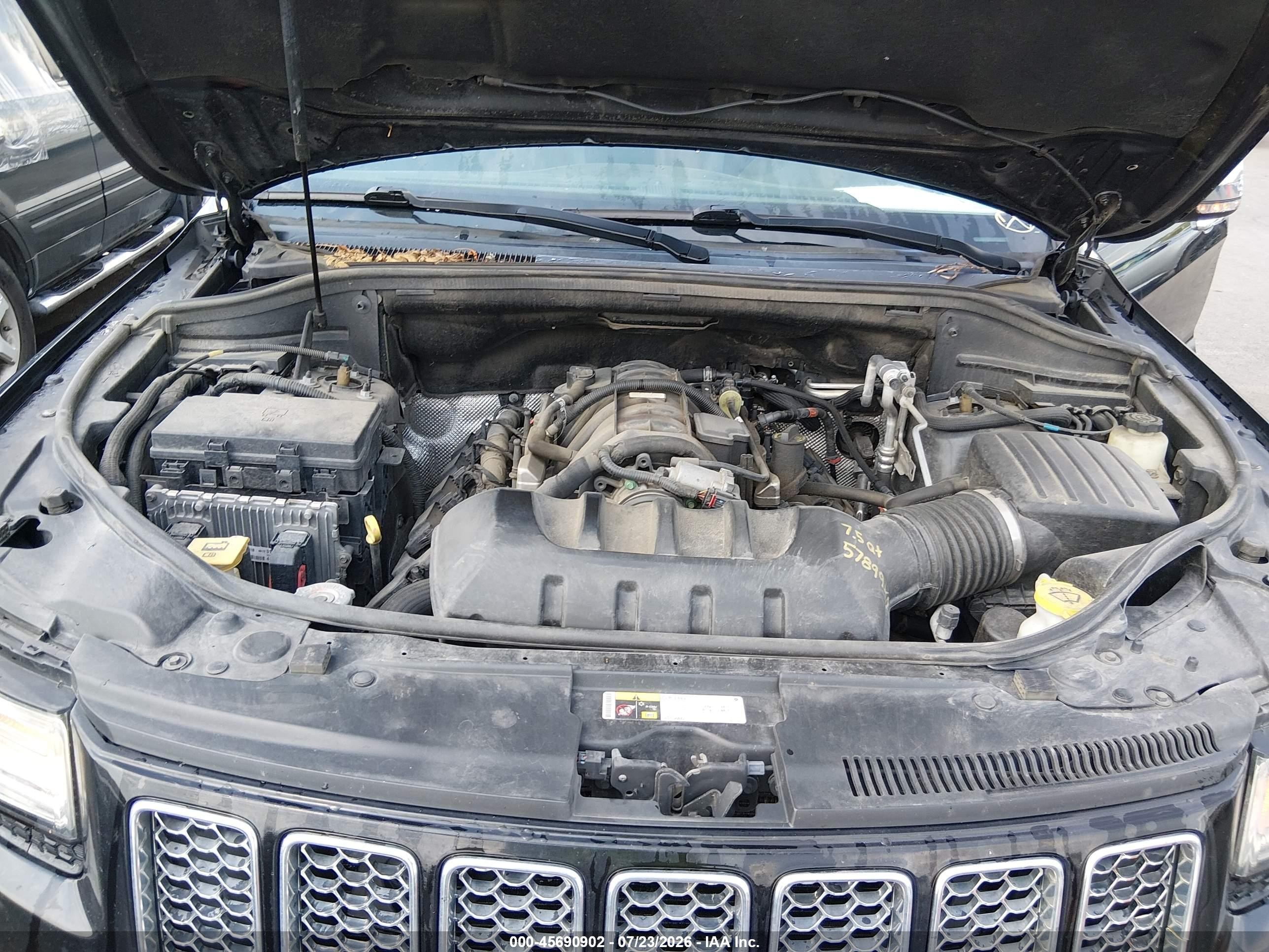 2014 Jeep Grand Cherokee Summit Black vin: 1C4RJFJT0EC154567