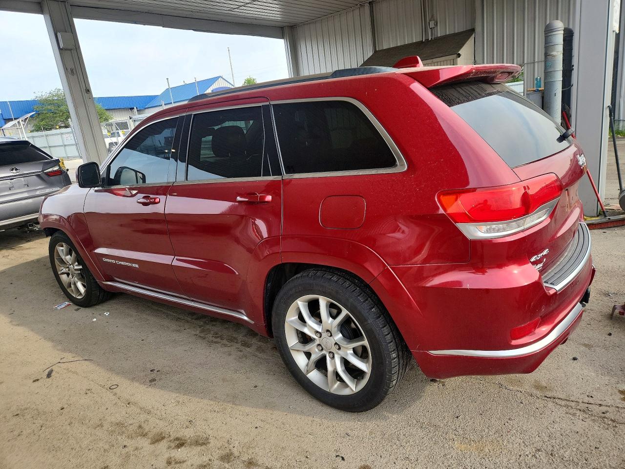 2015 Jeep Grand Cherokee Summit Red vin: 1C4RJFJT0FC701791