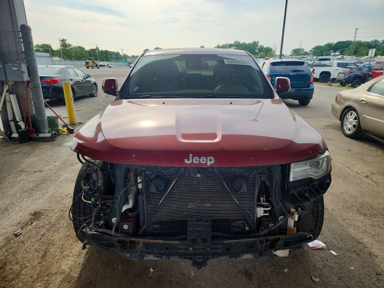 2015 Jeep Grand Cherokee Summit Red vin: 1C4RJFJT0FC701791