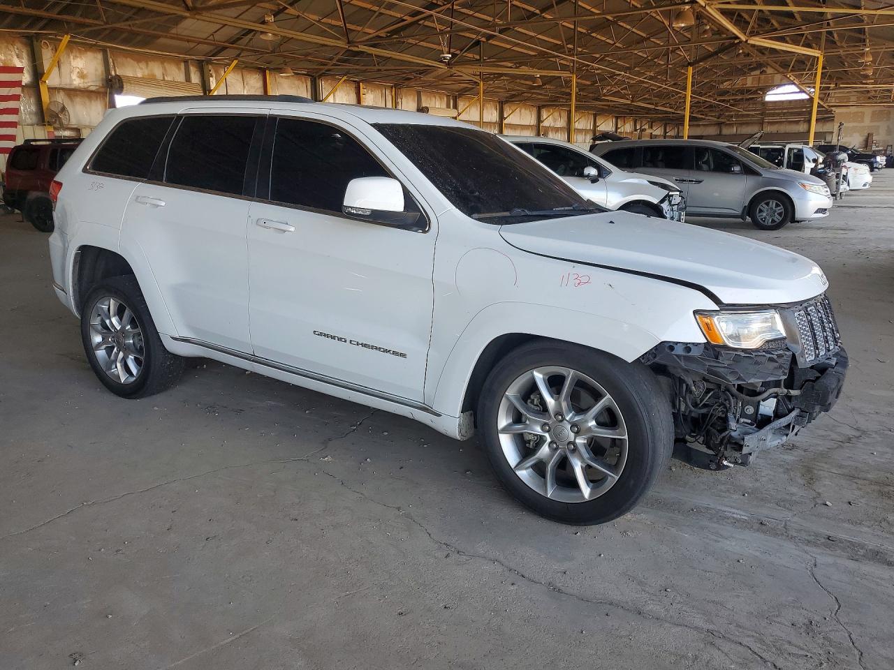 2015 Jeep Grand Cherokee Summit White vin: 1C4RJFJT0FC840674