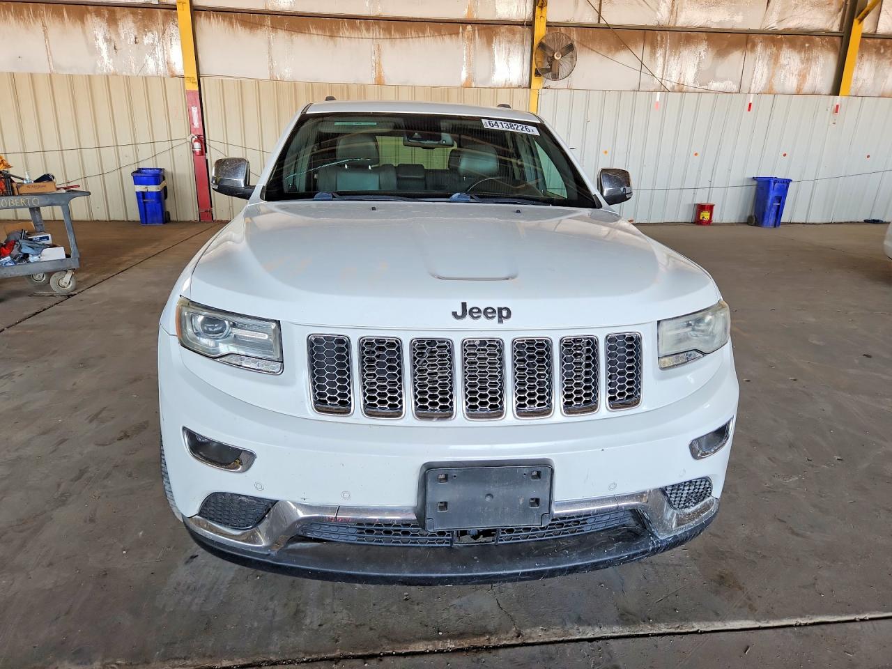 2014 Jeep Grand Cherokee Summit Белый vin: 1C4RJFJT1EC142069