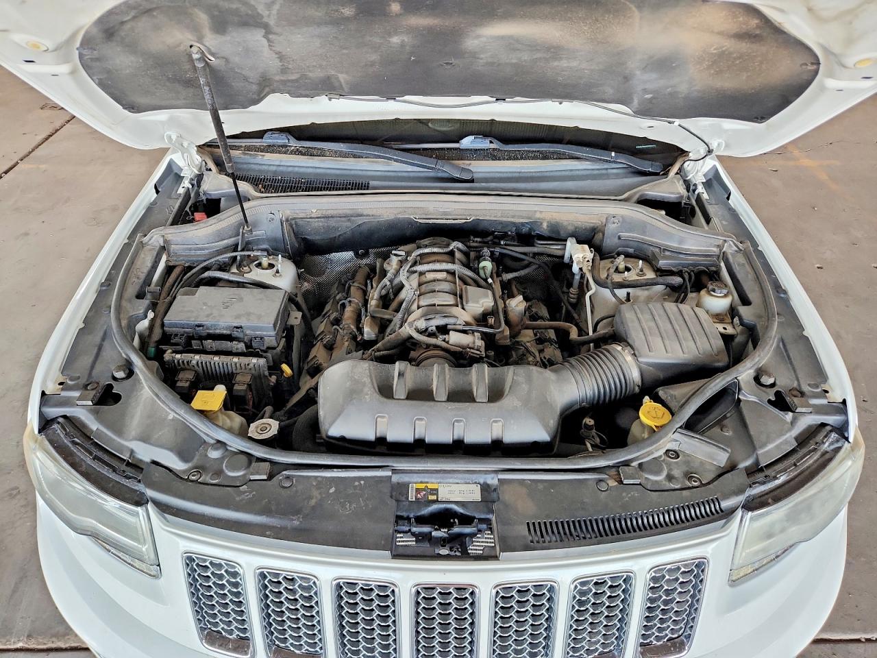 2014 Jeep Grand Cherokee Summit Белый vin: 1C4RJFJT1EC142069