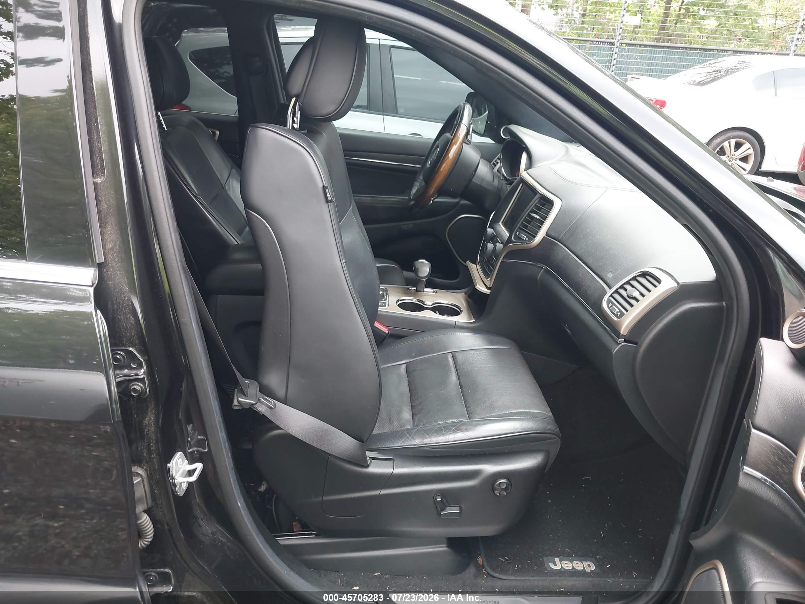 2014 Jeep Grand Cherokee Summit Black vin: 1C4RJFJT1EC346581