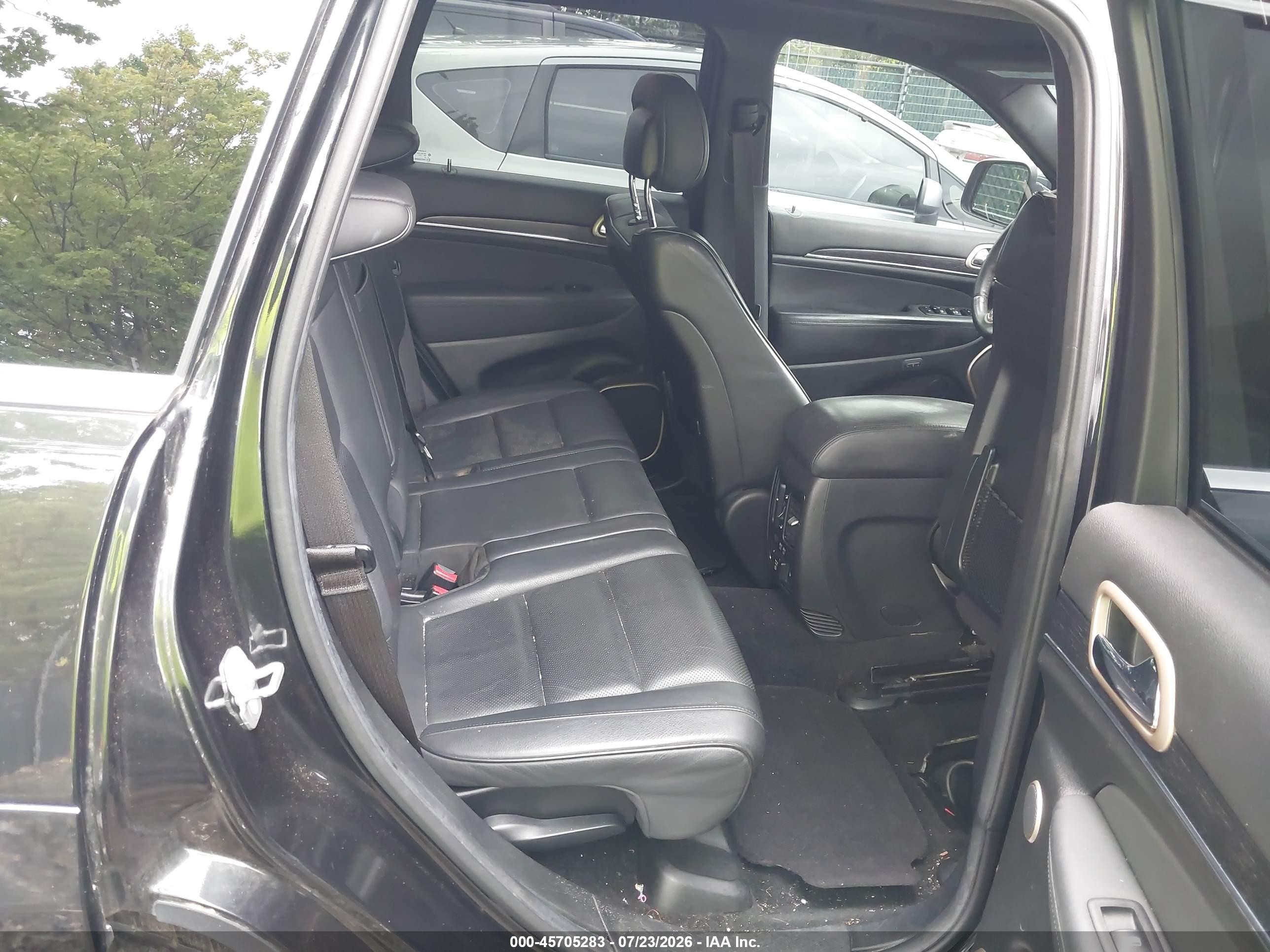 2014 Jeep Grand Cherokee Summit Black vin: 1C4RJFJT1EC346581