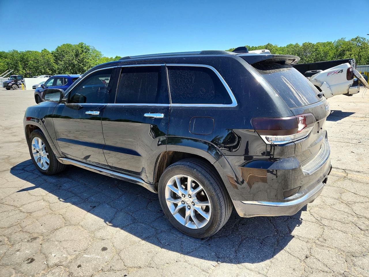 2014 Jeep Grand Cherokee Summit Black vin: 1C4RJFJT1EC465537