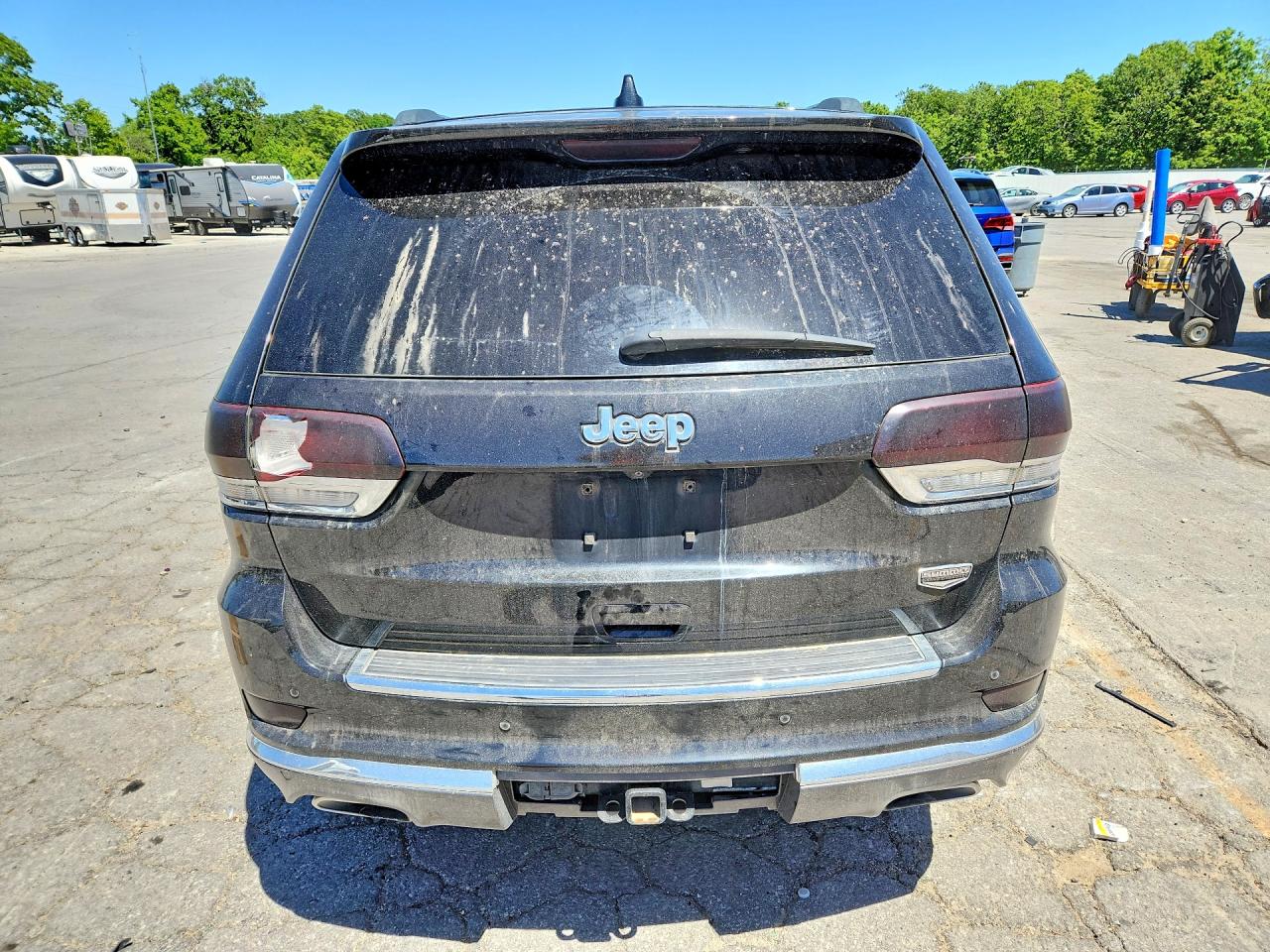 2014 Jeep Grand Cherokee Summit Black vin: 1C4RJFJT1EC465537