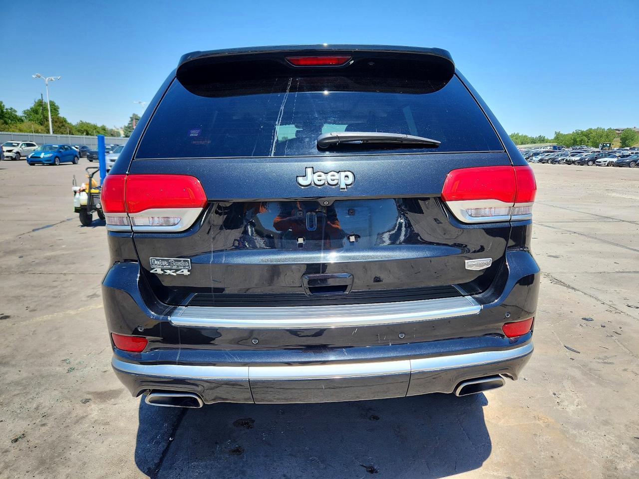 2015 Jeep Grand Cherokee Summit Black vin: 1C4RJFJT1FC196845