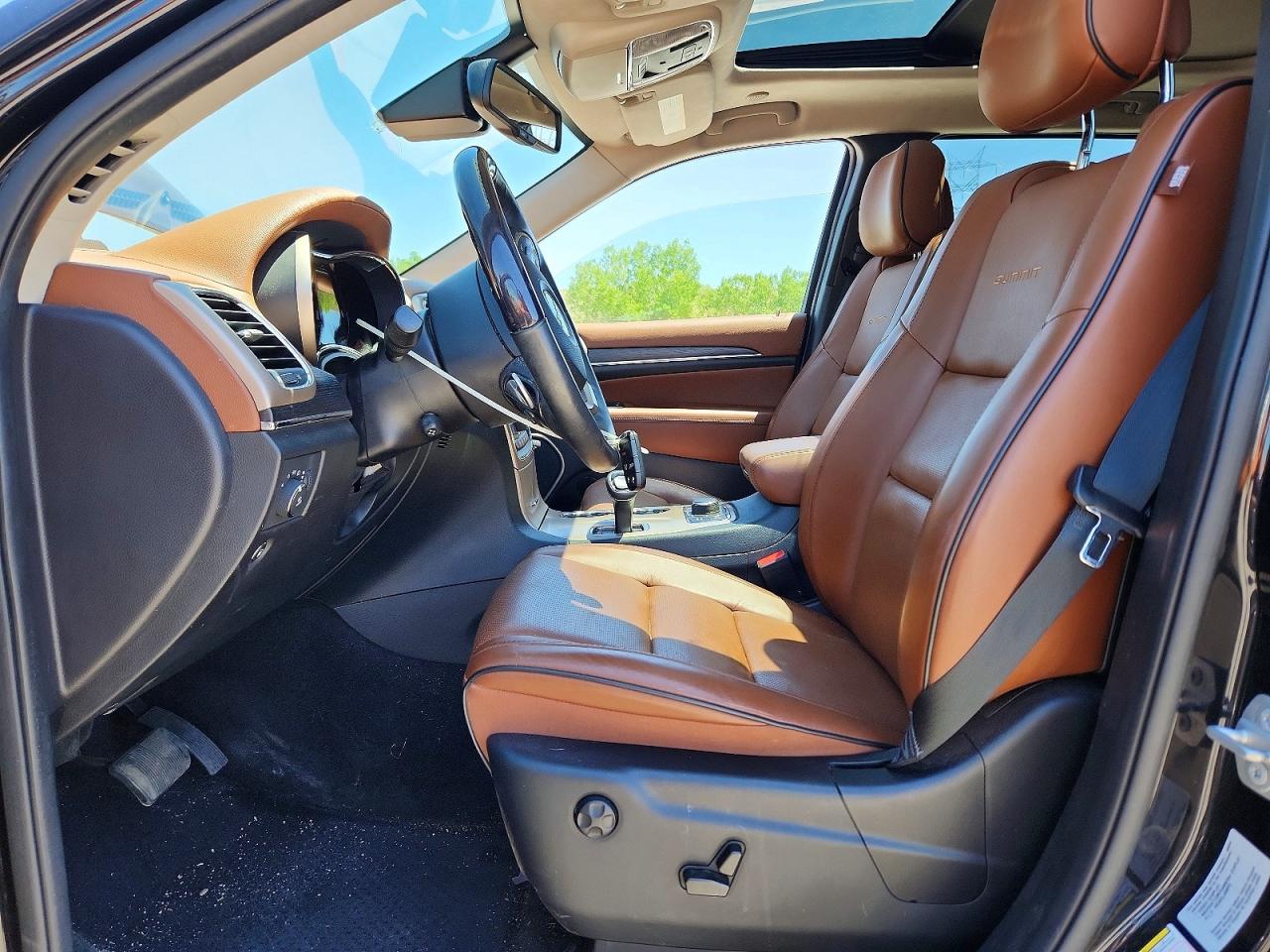 2015 Jeep Grand Cherokee Summit Black vin: 1C4RJFJT1FC196845