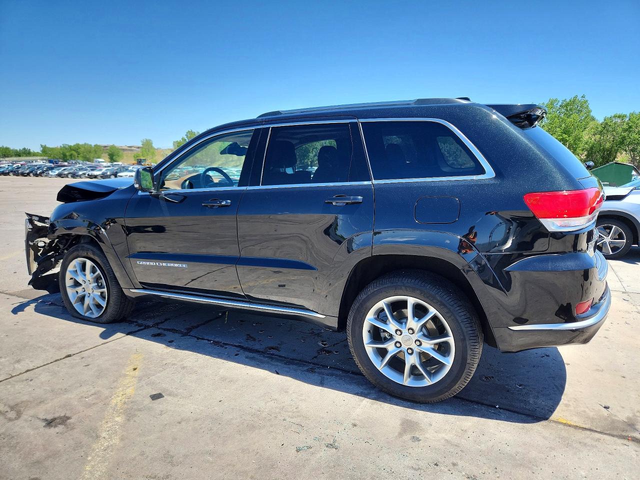 2015 Jeep Grand Cherokee Summit Black vin: 1C4RJFJT1FC196845