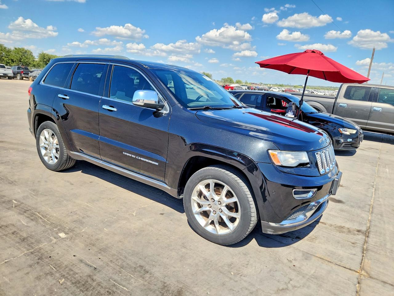 2014 Jeep Grand Cherokee Summit Black vin: 1C4RJFJT2EC106469