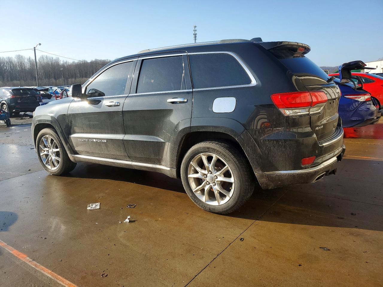 2014 Jeep Grand Cherokee Summit Black vin: 1C4RJFJT2EC246005
