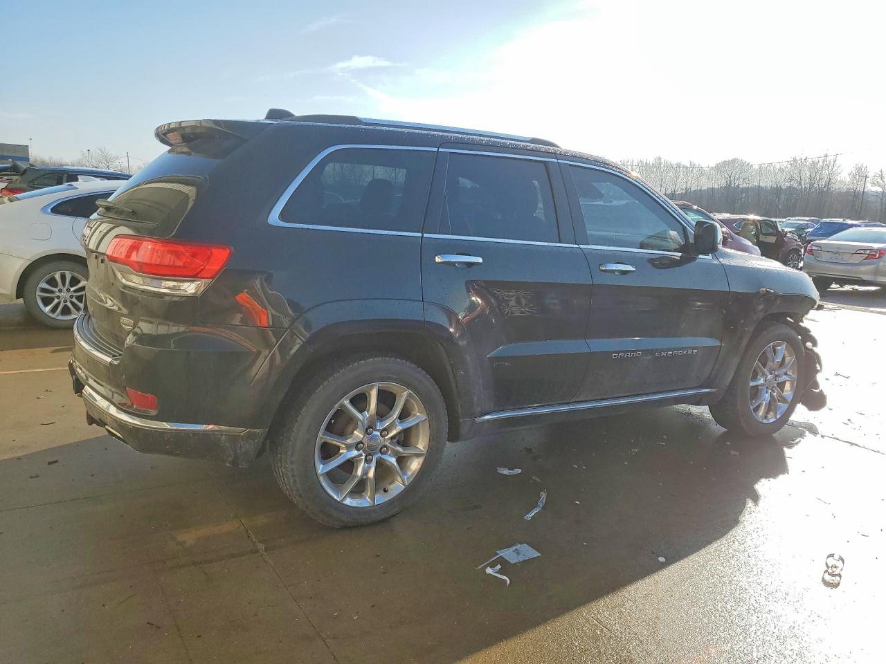 2014 Jeep Grand Cherokee Summit Black vin: 1C4RJFJT2EC246005
