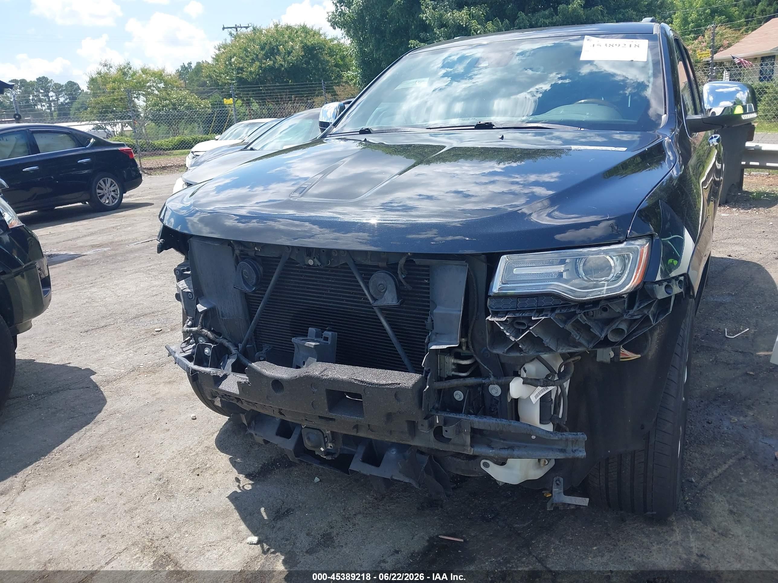 2014 Jeep Grand Cherokee Summit Black vin: 1C4RJFJT2EC256551