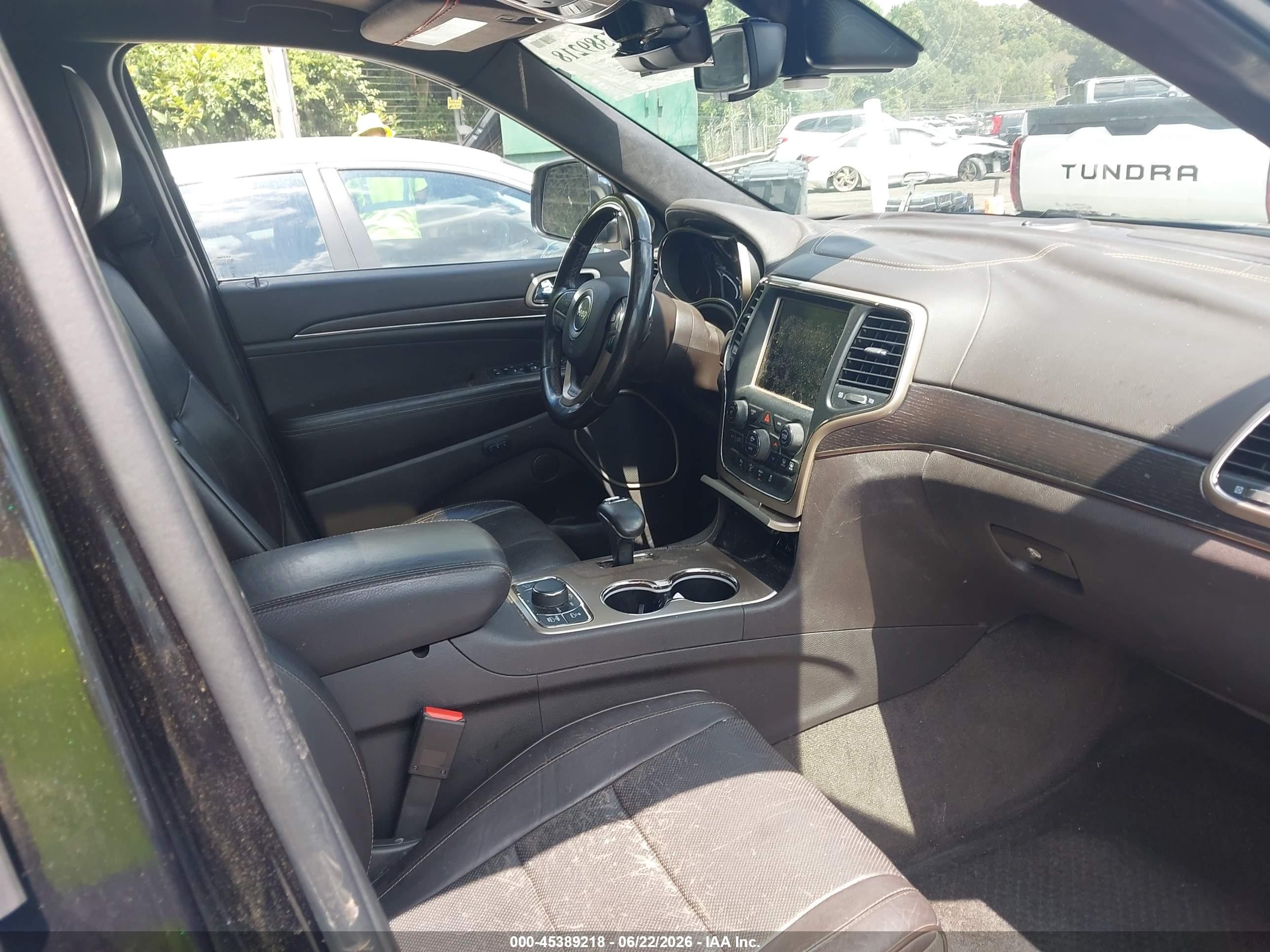 2014 Jeep Grand Cherokee Summit Black vin: 1C4RJFJT2EC256551