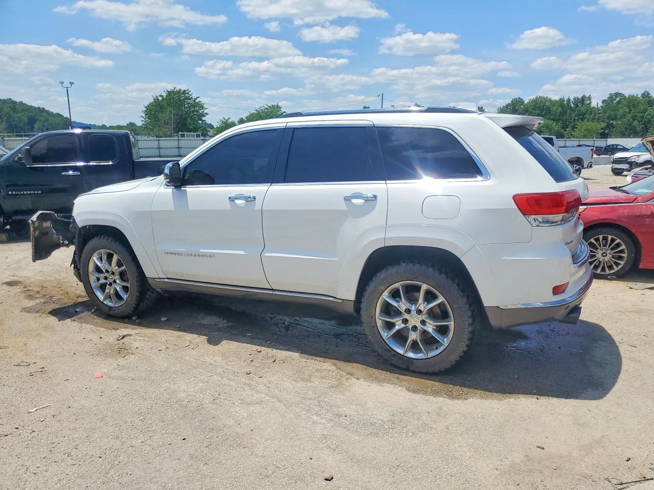 2014 Jeep Grand Cherokee Summit White vin: 1C4RJFJT2EC310172