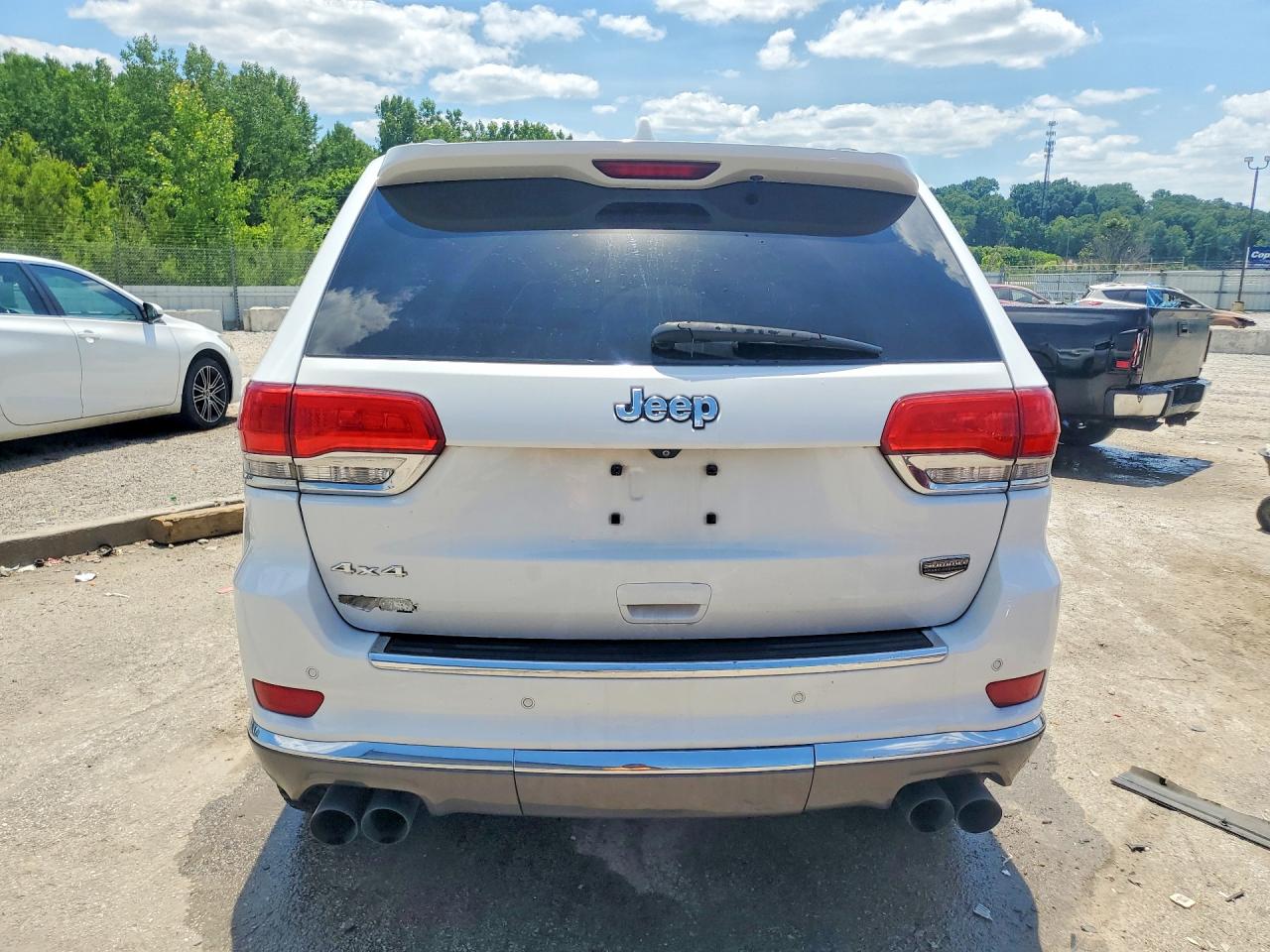 2014 Jeep Grand Cherokee Summit White vin: 1C4RJFJT2EC310172