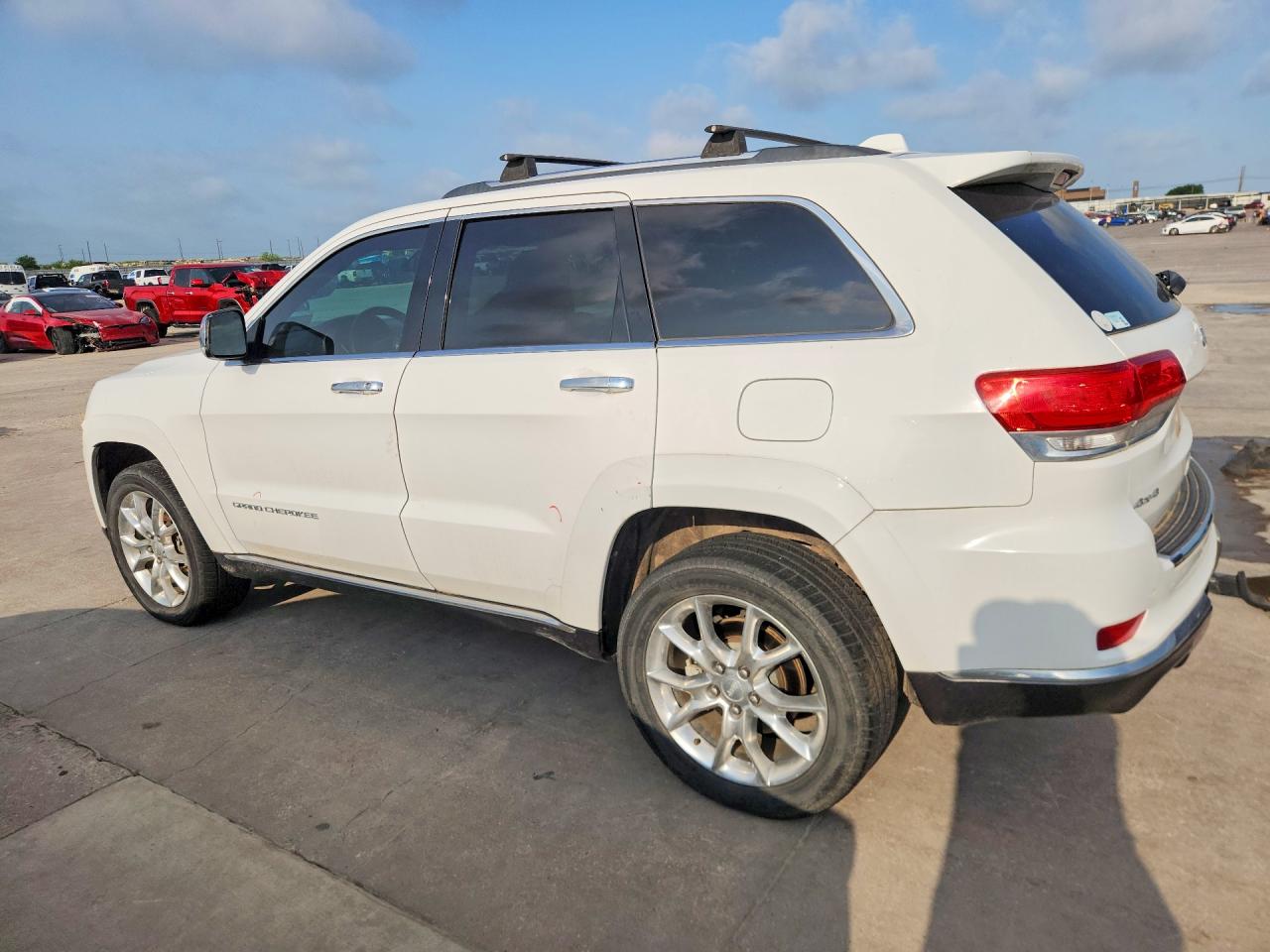 2014 Jeep Grand Cherokee Summit White vin: 1C4RJFJT2EC391562