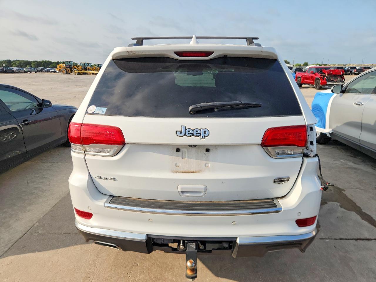 2014 Jeep Grand Cherokee Summit White vin: 1C4RJFJT2EC391562
