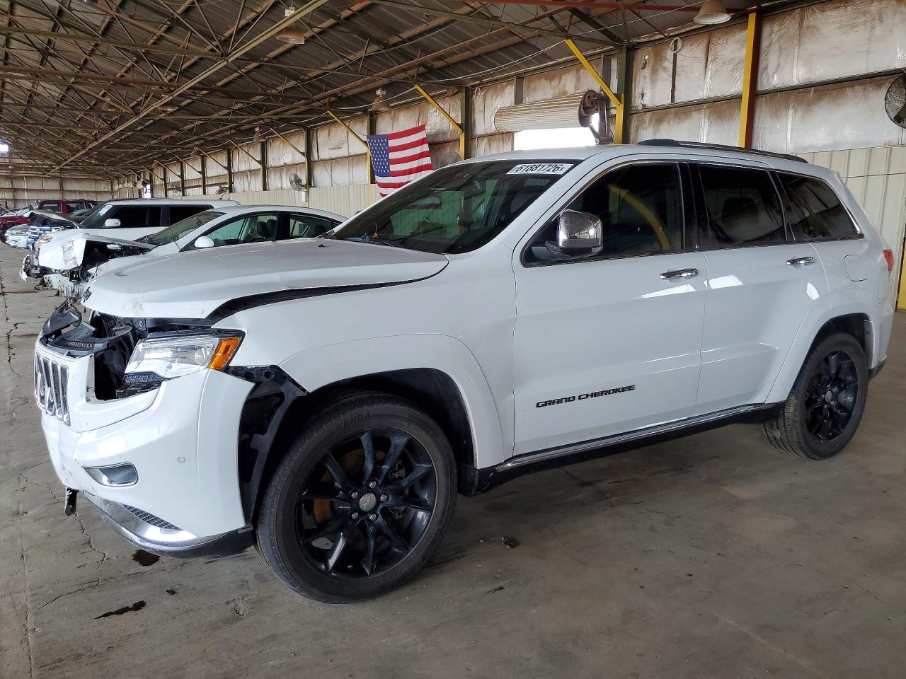 2015 Jeep Grand Cherokee Summit White vin: 1C4RJFJT2FC761331