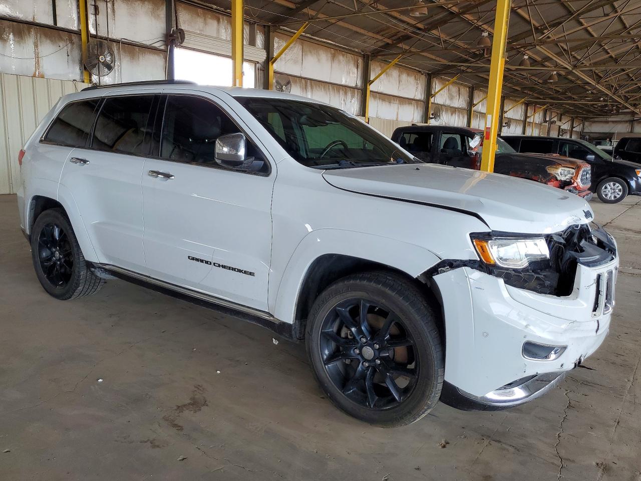 2015 Jeep Grand Cherokee Summit White vin: 1C4RJFJT2FC761331