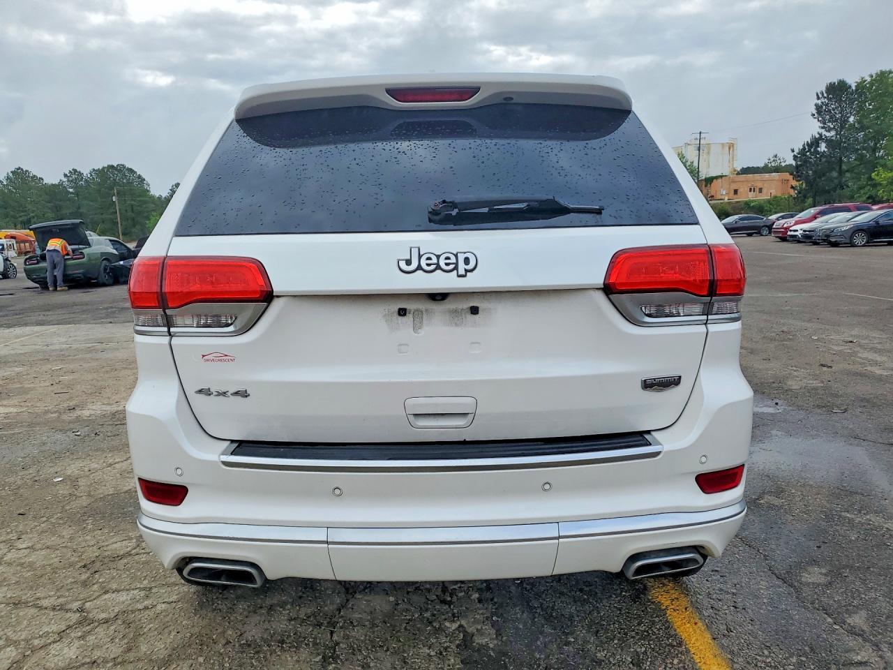 2017 Jeep Grand Cherokee Summit White vin: 1C4RJFJT2HC688724