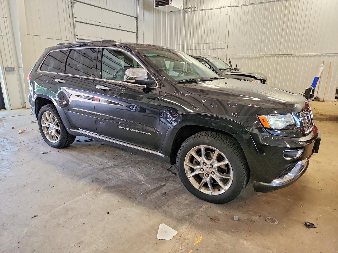 2014 Jeep Grand Cherokee Summit Black vin: 1C4RJFJT3EC483182