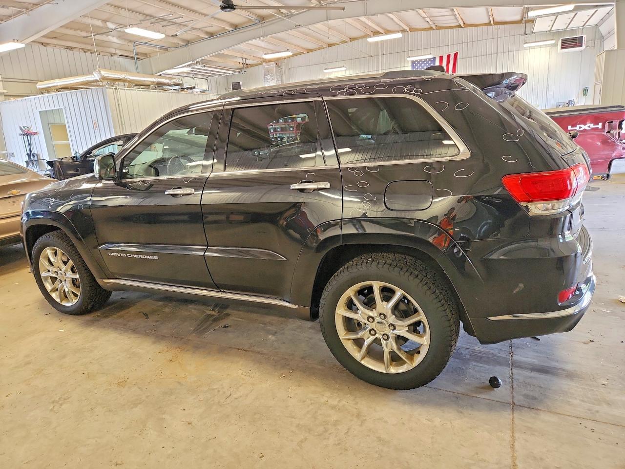 2014 Jeep Grand Cherokee Summit Black vin: 1C4RJFJT3EC483182