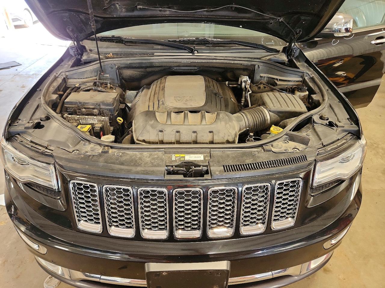 2014 Jeep Grand Cherokee Summit Black vin: 1C4RJFJT3EC483182