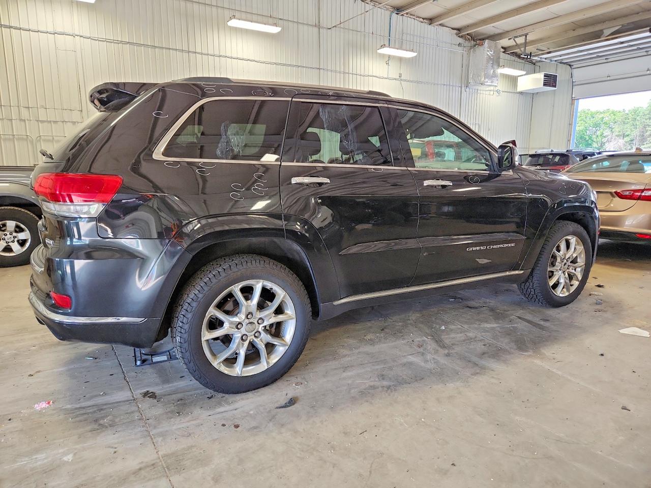 2014 Jeep Grand Cherokee Summit Black vin: 1C4RJFJT3EC483182
