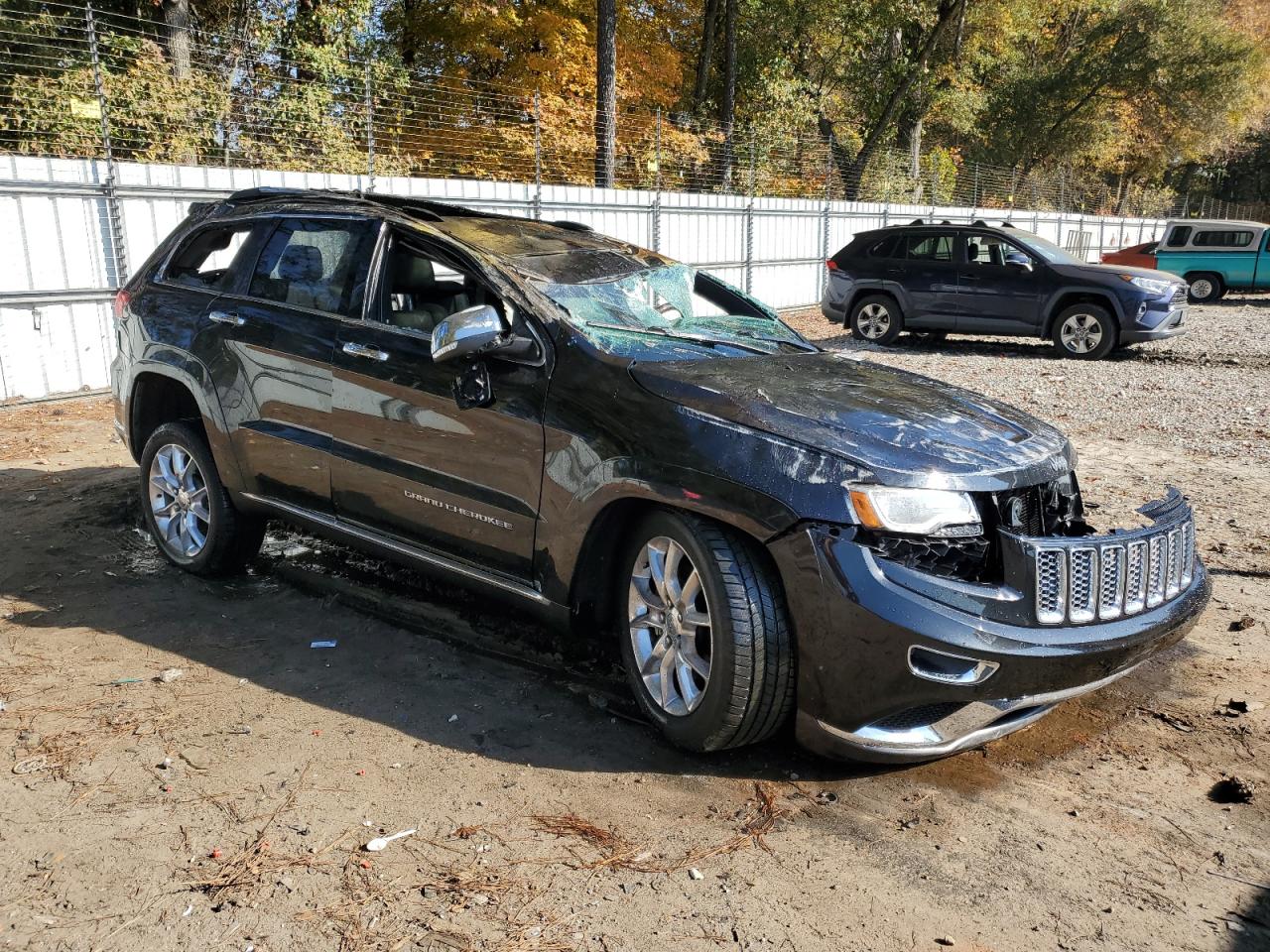 2014 Jeep Grand Cherokee Summit Черный vin: 1C4RJFJT4EC124102