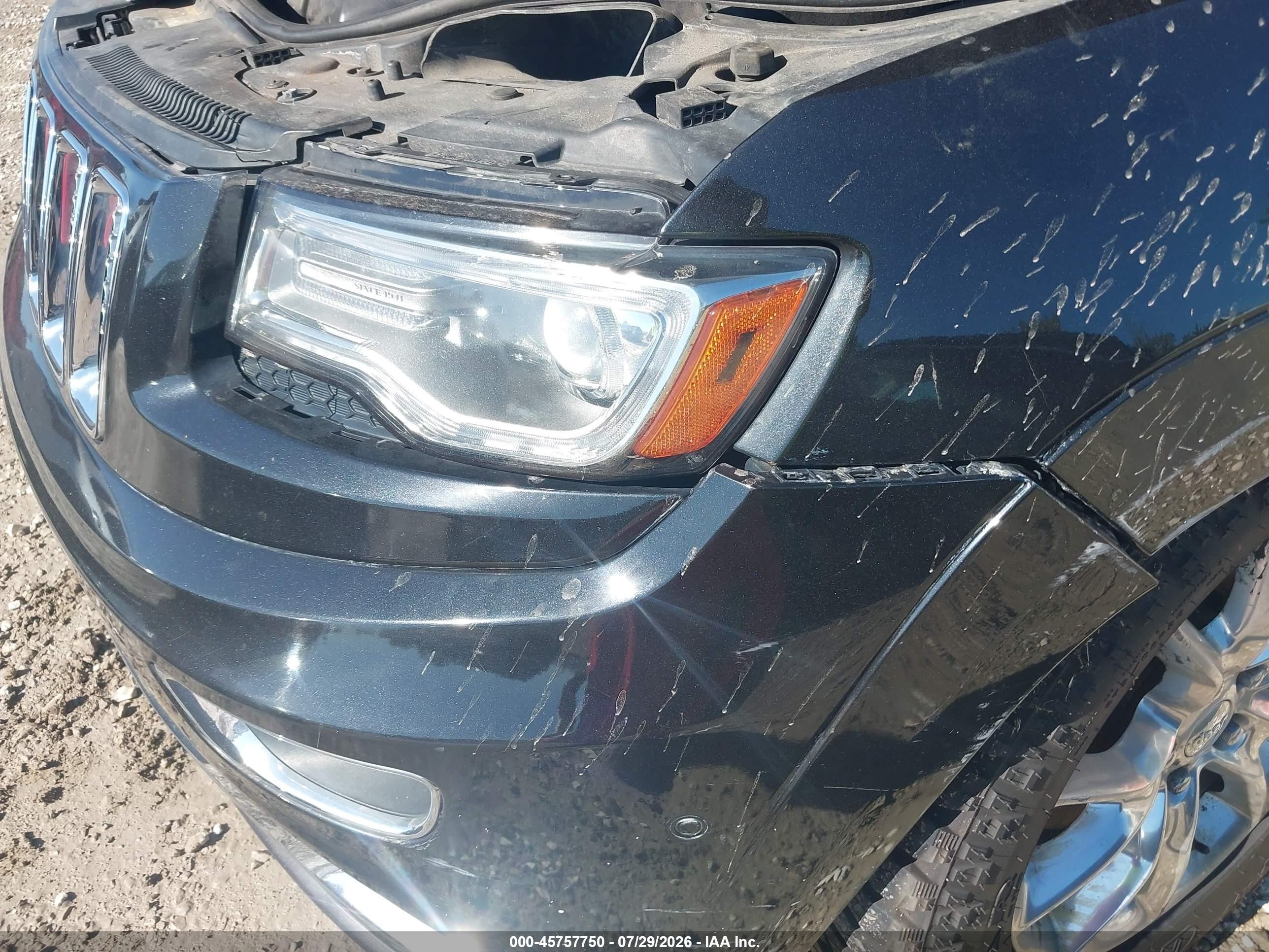 2014 Jeep Grand Cherokee   Black vin: 1C4RJFJT4EC252727