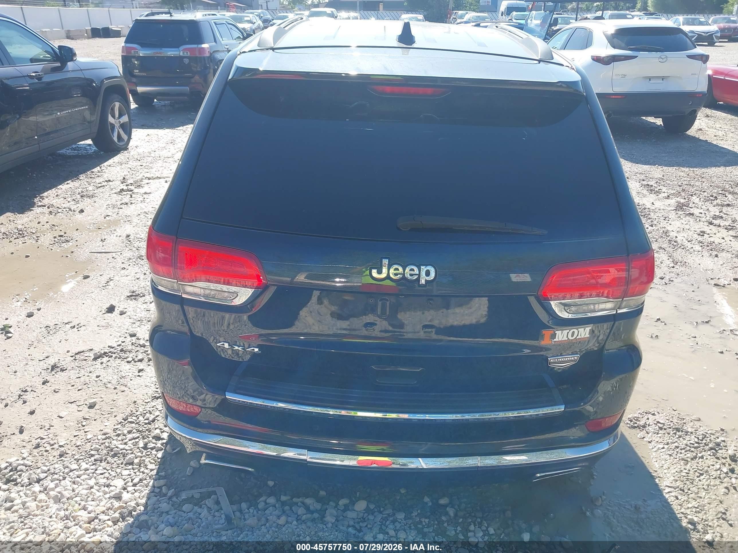 2014 Jeep Grand Cherokee   Black vin: 1C4RJFJT4EC252727