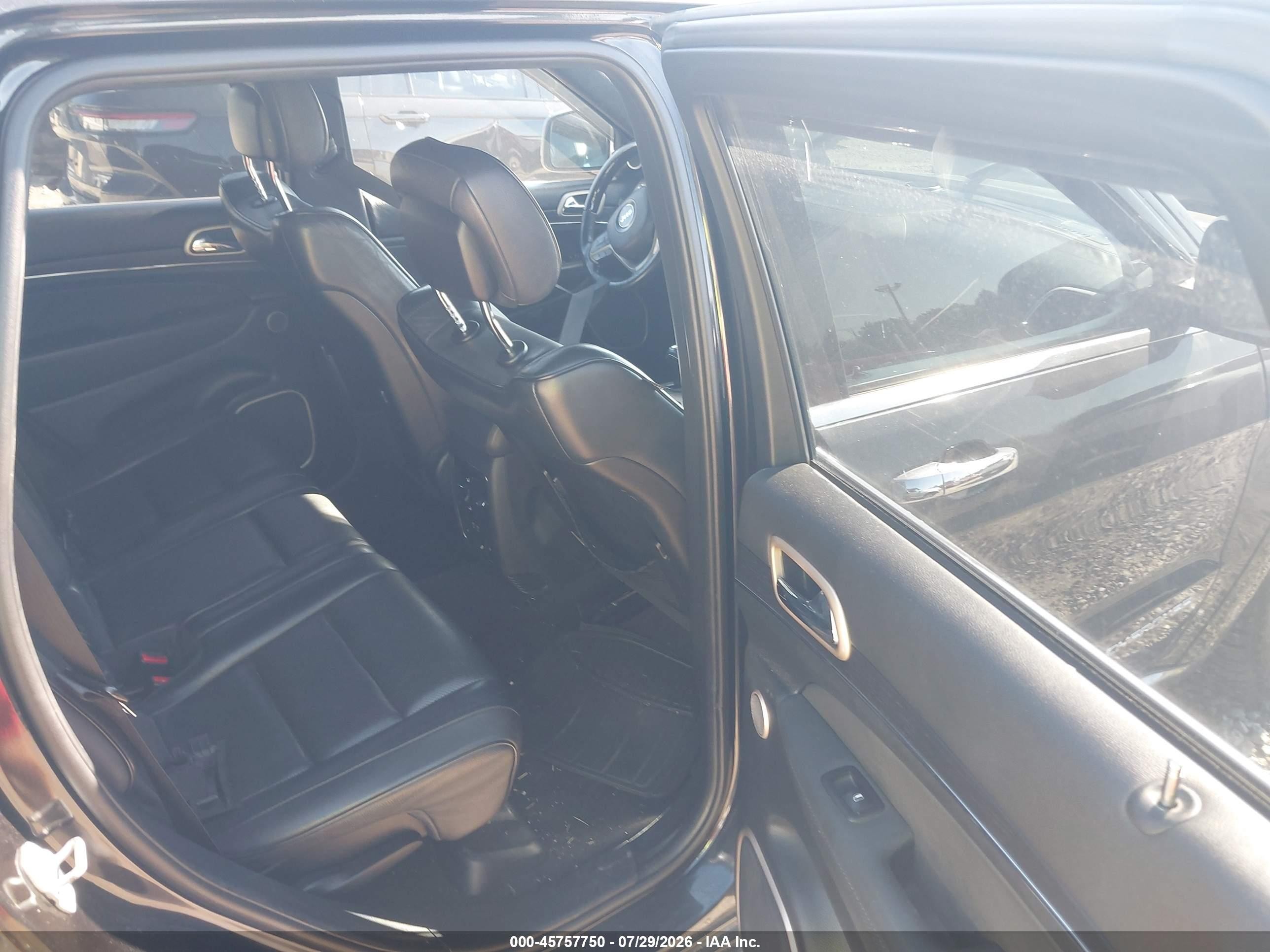 2014 Jeep Grand Cherokee   Black vin: 1C4RJFJT4EC252727