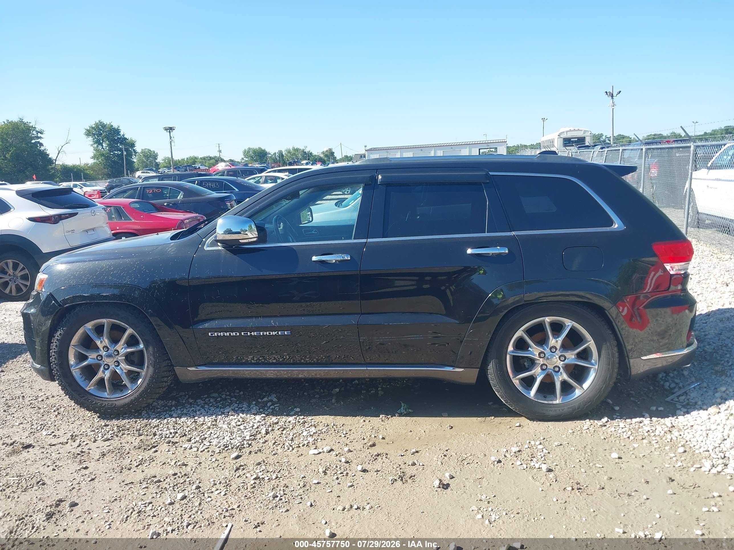 2014 Jeep Grand Cherokee   Black vin: 1C4RJFJT4EC252727