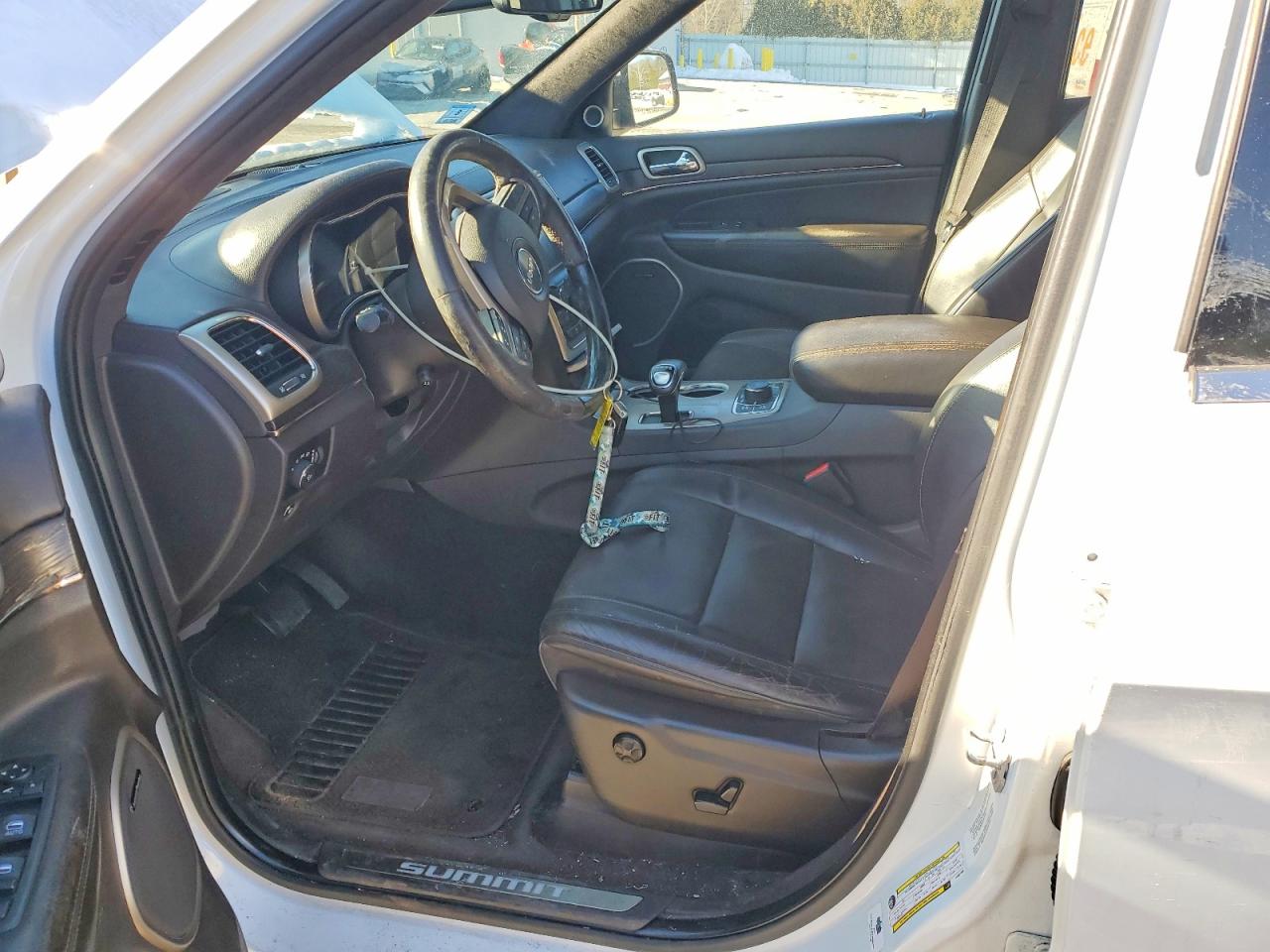 2015 Jeep Grand Cherokee Summit White vin: 1C4RJFJT4FC607056