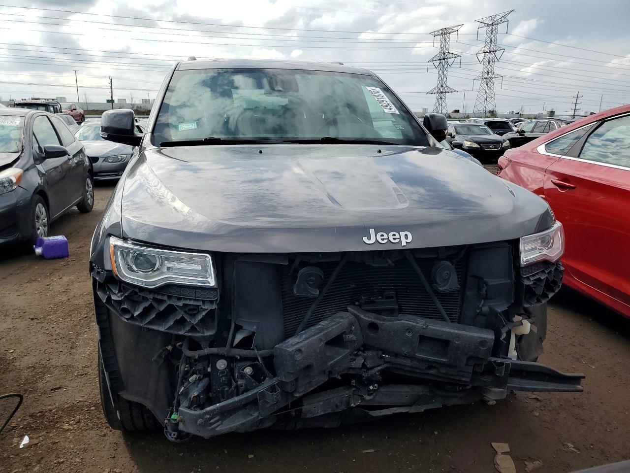 2015 Jeep Grand Cherokee Summit Gray vin: 1C4RJFJT4FC607171